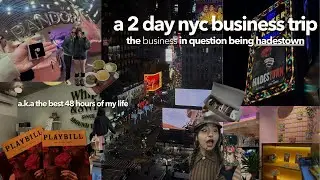 nyc vlog: ANOTHER business trip