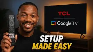 How to Setup TCL Google TV !First time Step-by-step Guide