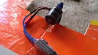 HK Turnigy Propdrive 3000Kv static test