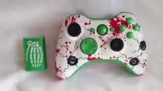 Custom painted Xbox controller