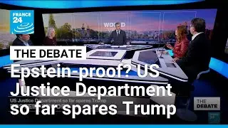 Epstein-proof? US Justice Department so far spares Trump &bull; FRANCE 24 English