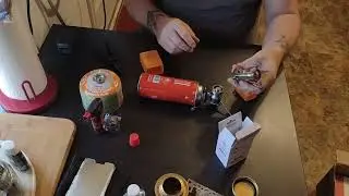 my camping backpack stove collection