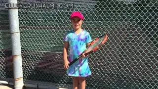 Girls Tennis Tournament 7 Years Old Elle Yerushalmi