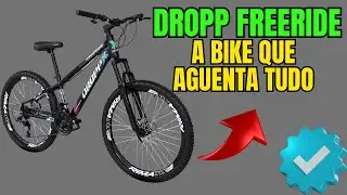 🚵Bicicleta Aro 26 Dropp Freeride 21 Marchas &ndash; Vale a Pena em 2025? Review Completo!