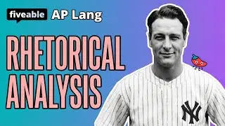 AP English Language - Rhetorical Analysis FRQ Strategies