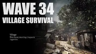 Mw3 Village Solo Survival Wave 34 Modern Warfare 3