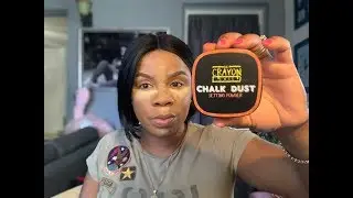 Crayon Case Chalk Dust Setting Powder &ldquo;N&rdquo; Review and Demo