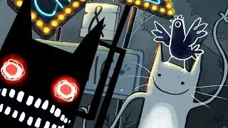 Chook & Sosig - FRIENDLY STORY HAS A CAT TOO ( ALL ENDINGS )Manly Let's Play