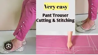 बिल्कुल आसान तरीके से करें स्टेट पेट की कटिंग🥰#talentedritu #baterilather #pantdesigns 