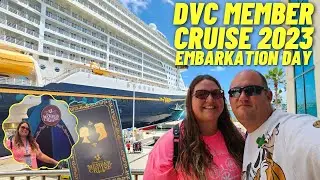 Disney Wish DVC Member only cruise 2023 Day 1 Embarkation day