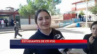 Alumnos de la Secundaria Técnica #30 regresan a clases
