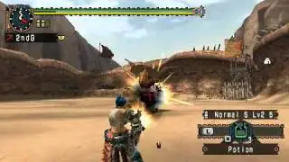 MHP2ndG Train-School Yian-kut-ku VS Bowgun 0'34