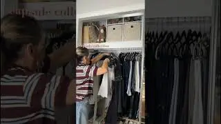 WARDROBE REFRESH & CLEAR OUT #shorts #wardroberefresh #wardrobedeclutter #closetrefresh