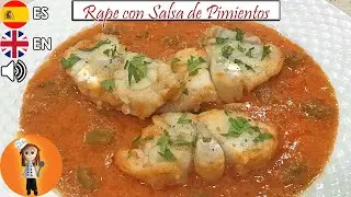 Rape con Salsa de Pimientos | Receta de Cocina en Familia