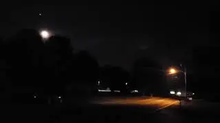 Lightning in the distance