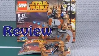 Lego Star Wars: Geonosis Troopers Build & Review 75089