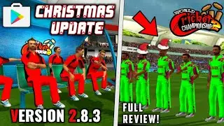 🎉WCC-2 Christmas UPDATE Launched Full Review | National Anthem, DagOut Features | Hindi