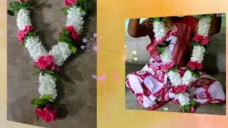 মনসা দেবীর পূজার জন্য ফুলের মালা।।