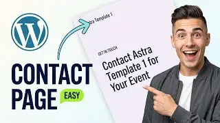 How to create contact us page in WordPress Astra (Easiest Way)(2026 Guide)