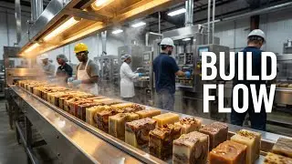 How Soap Is Made in Large Factories#fyp #foryou #viral #trending #howitsmade