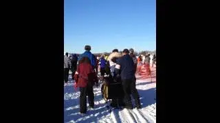 Karen Ramstead North Wapiti Kennels 2014 Iditarod Restart