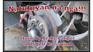 Stuck Up Brake Caliper on ISUZU Crosswind I Flexible Hose