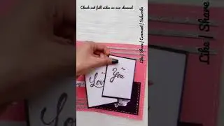 Handmade Miss You Card | Easy Handmade Miss You Card for Teacher | Tutorial👩&zwj;🏫&zwj;