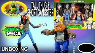 Unboxing NECA TMNT Tall Thug and Short Gangster - April 18th 2023 - NECA Classic TMNT Cartoon