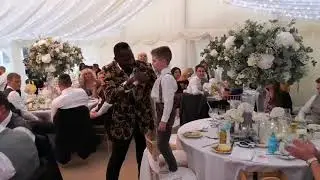FiL Straughan share GIANT over a happy wedding breakfast