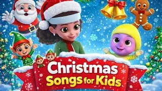 Рождественские песни для детей | Jingle Bells, Deck the Halls, Gingerbread Man, 5 Little Elves | ...