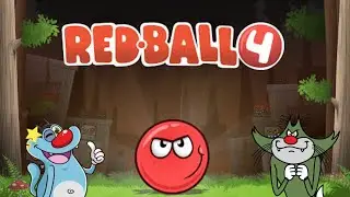 Oggy & Jack Kills Square Boss😱|| In Red Ball 4 With Oggy and Jack Gameplay