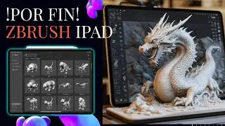 !POR FIN! l Zbrush para Ipad, perfecto para los que usaron Zbrush antes