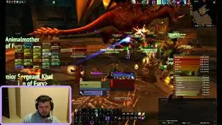 BWL Vaelstrasz kill Legion of Fury Anathema Server, Warlock POV