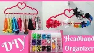 DIY Headband Organizer & Holder For Kids/Girls