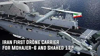 Iran Completes Building Its First Drone Carrier For Mohajer-6 and Shahed 129