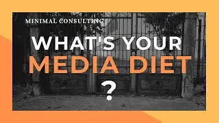 The platform is the message - how to be an information curator? (media consumption) [vlog #055]