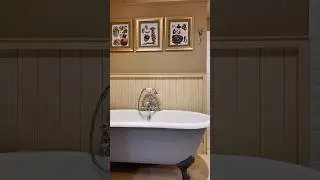 Relaxing in a Victorian Roll-Top Bath at Castle Leslie Estate, Ireland