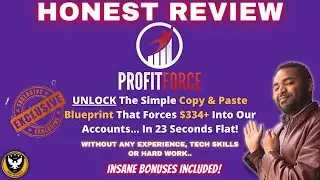 Profit Force Review WAIT ✋ Set & Forget A-Z Commission Blueprint 🔥