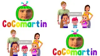 Cocomelon Coco martin and BEBEFINN Subscribe Logo Intro Over One Million Times