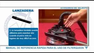 Lanzadera / Crevice Tool FilterQueen Majestic