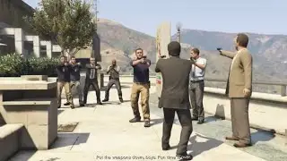 GTA V PT 12 THIS TURNED INTO AN ACTION MOVIE 