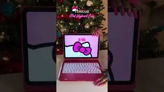Perfect iPad Accessory Gift: Pink Keyboard Case #fok #typecase