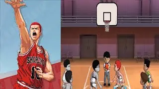 SLAMDUNK MOBILE  - BEST ADVANCED HANAMICHI SAKURAGI GAMEPLAY 1