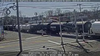 March 7 2020 Trains 24 HR Time Lapse