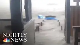 Florence&rsquo;s Dangerous Storm Surge Brings Life-Threatening Floods To Coastal N.C. | NBC Nightly News