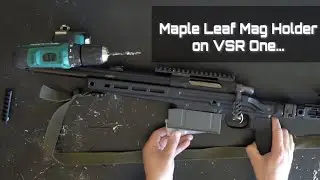 How do you add a Maple Leaf Mag Holder on a TM VSR One?