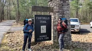 Foothills Trail Thru Hike- Third Time&rsquo;s a Charm. Day 1- Oconee to Simms Field Camp: 11 miles