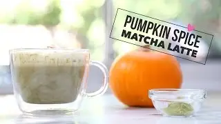 Pumpkin Spice Matcha Latte (Healthy Starbucks PSL version)