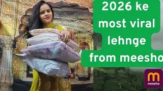 2026 ke most viral lehnge from meesho 🥻👗👜#meesho #lehenga #viral #meeshovirallehenga #meeshoaap 