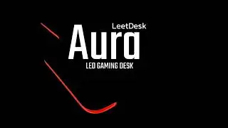 LeetDesk Aura - LED Gaming Desk - Gamescom 2022 Teaser